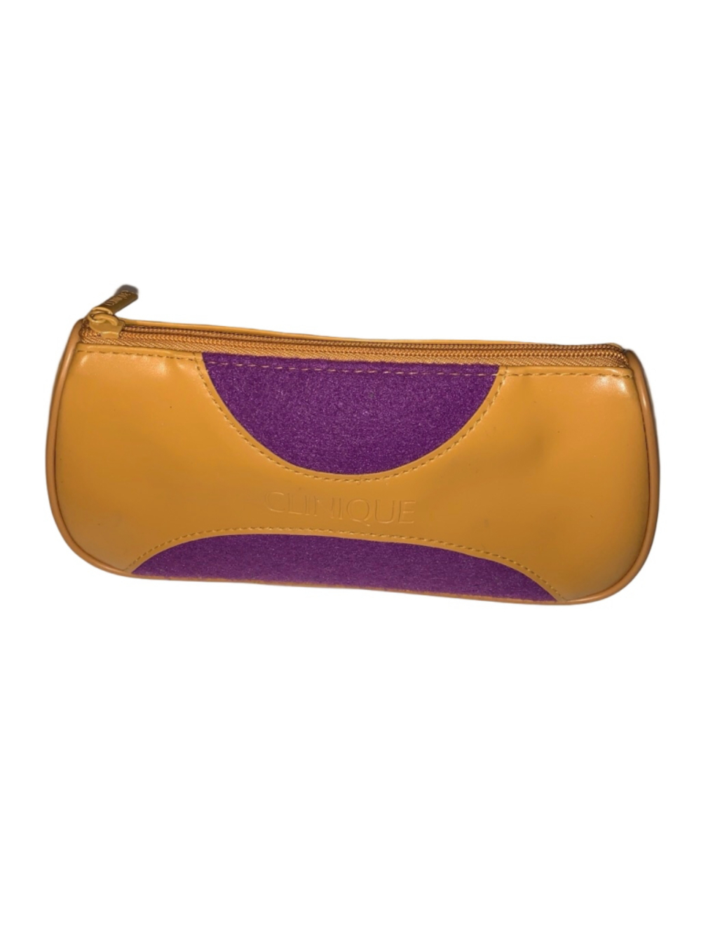 Women's Clinique Cosmetic Bag One Size Orange Purple